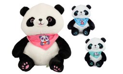 Panda mit Halstuch 3-fach 48cm
